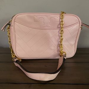 Tory Burch Alexa Pink Camera Bag. Excellent Condition